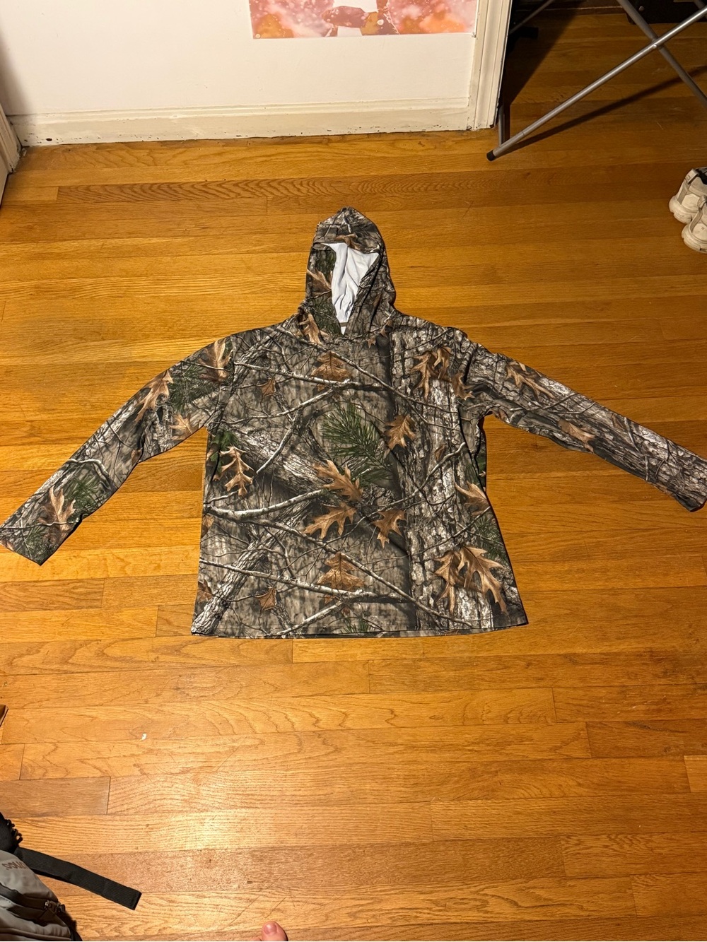Camouflage Hooded Pullover